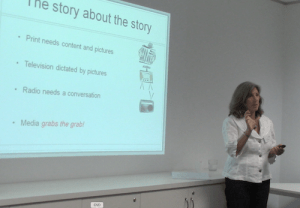 Media 101 presentation at the Lighthouse Business Innovation Centre